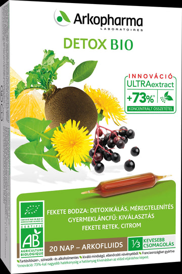 Arkofluids bio detoxikačná ampulka 20 ks - 84979