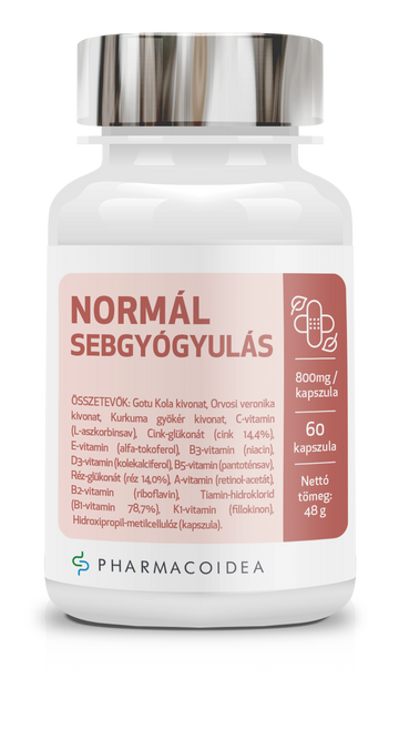 Pharmacoidea Normal Wound Healing Extra Capsules 60 kapsúl - 96636