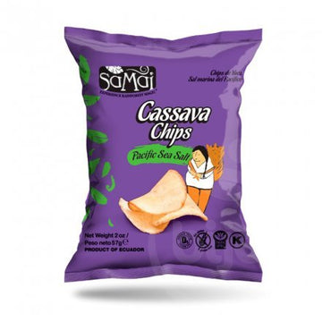 Samai maniokové lupienky, morská soľ 57 g - 57058