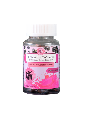 Sun Moon Kolagén+Vitamín C Doplnok stravy Gum Vitamin 30 kapsúl - 97623