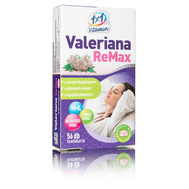 1x1 filmová tableta vitamínu valerianu remax 56 šbíc