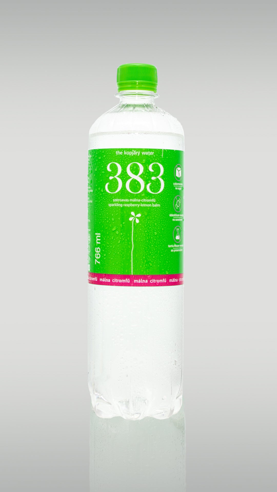 383 the kopjary water kyselý uhličitý malinový citrón 766 ml