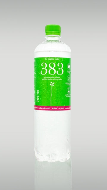 383 the kopjary water kyselý uhličitý malinový citrón 766 ml