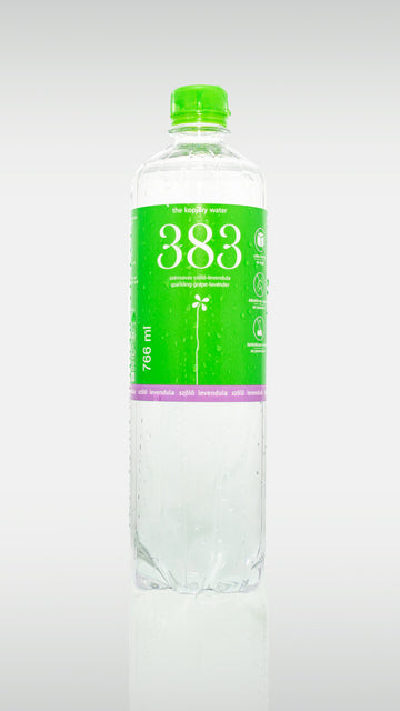 383 the kopjary water kyslého uhličitého hrozna-levendulka 766 ml