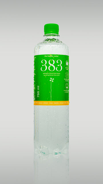 383 the kopjary water ochutená minerálna voda citrom lime mint 766 ml