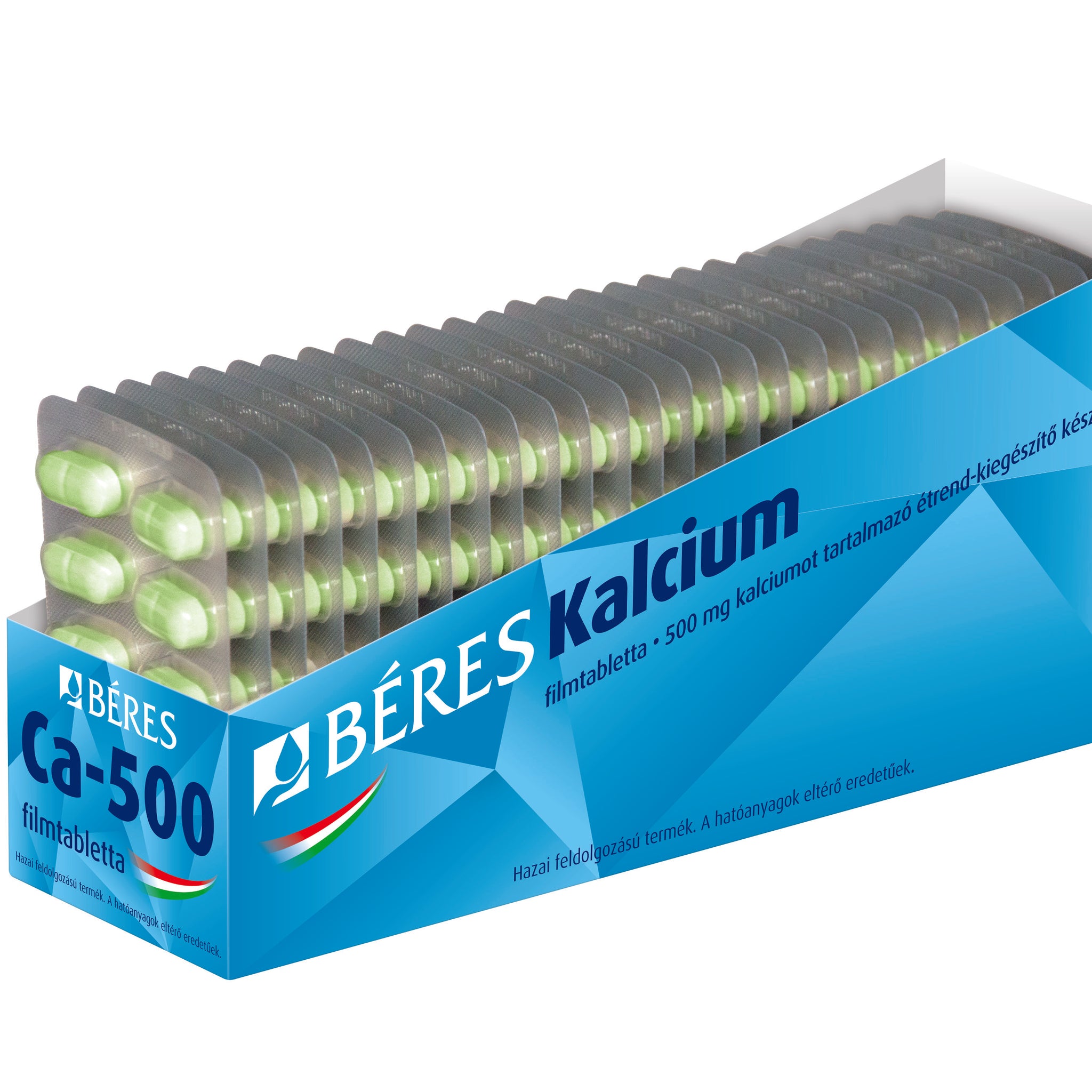 500 mg perorálne kalciové tablety 10