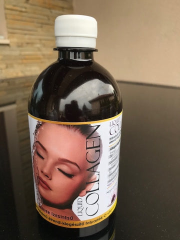 500 ml kolágenovej kvapaliny so sadrom