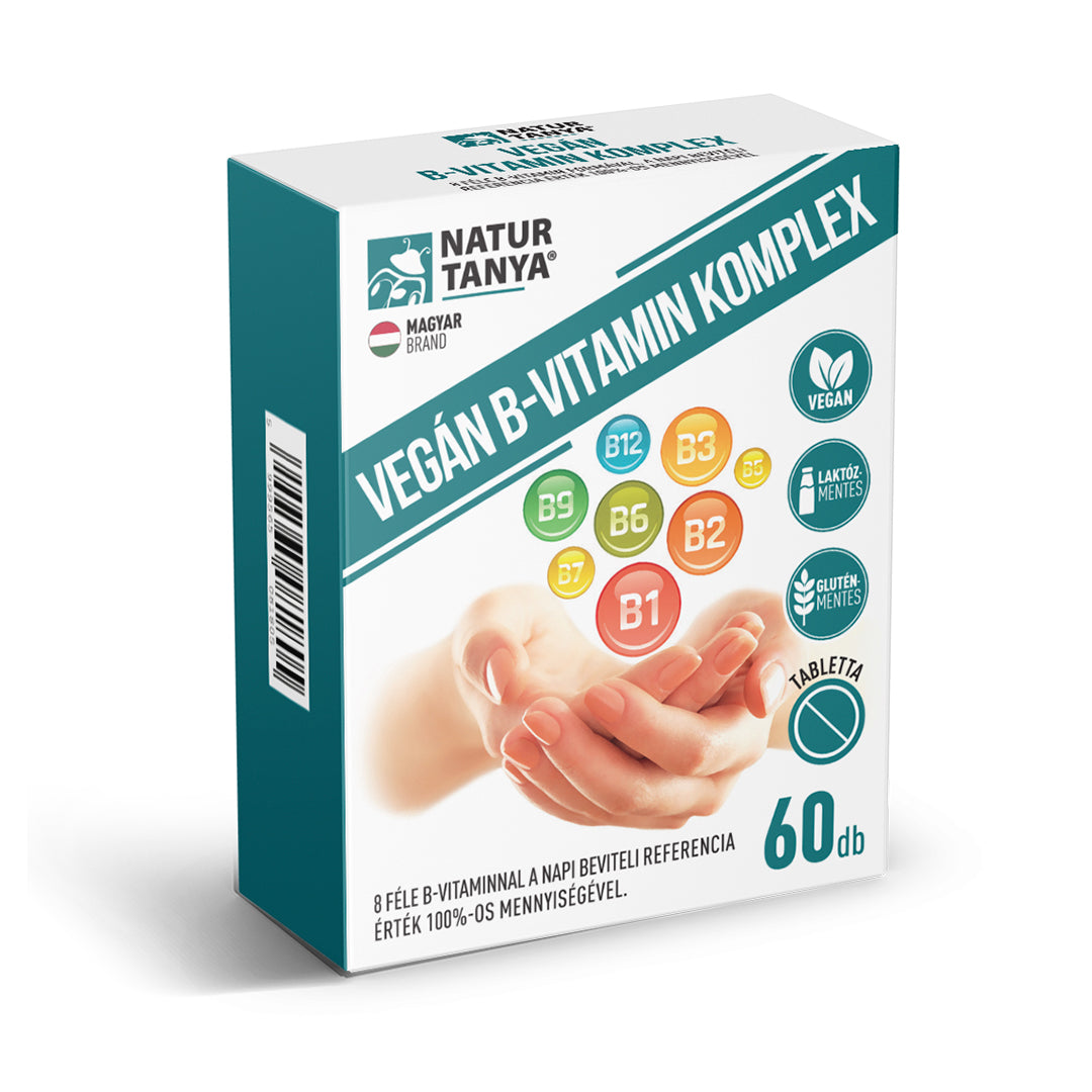 60 tabletiek Natur Tanya vegánsky vitamín B komplex