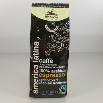 Alce Nero 100% Arabica pražená mletá káva na espresso 250 g - 17381