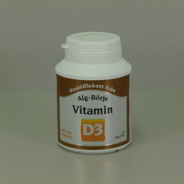 Alge-Börje vitamín d3 150 kcal