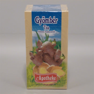 Apotheke Zázvorový čaj v nálevových vreckách 30 g - 23748