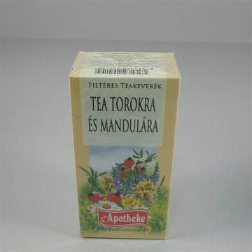 Apotheke Bylinný čaj na hrdlo a mandle 30g - 38226