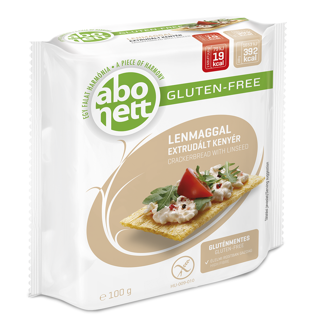 Abonett extrudovaný chlieb s ľanovými semienkami 100 g - 59052
