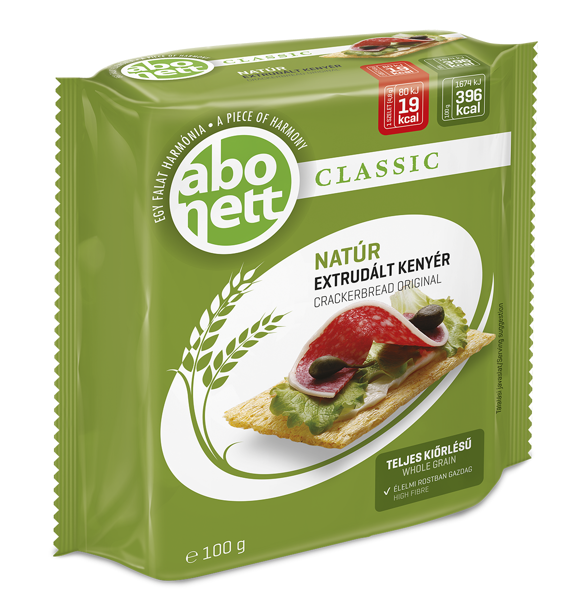 Abonett Extrudovaný Chlieb Natural 100 g - 13124