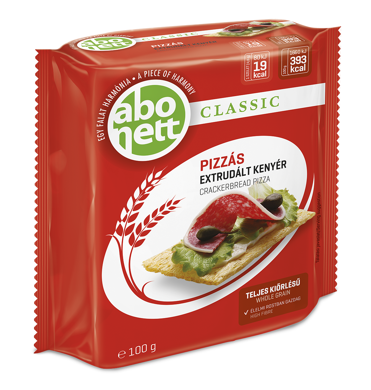 Abonett extrudovaný chlieb s príchuťou pizze 100 g - 13125