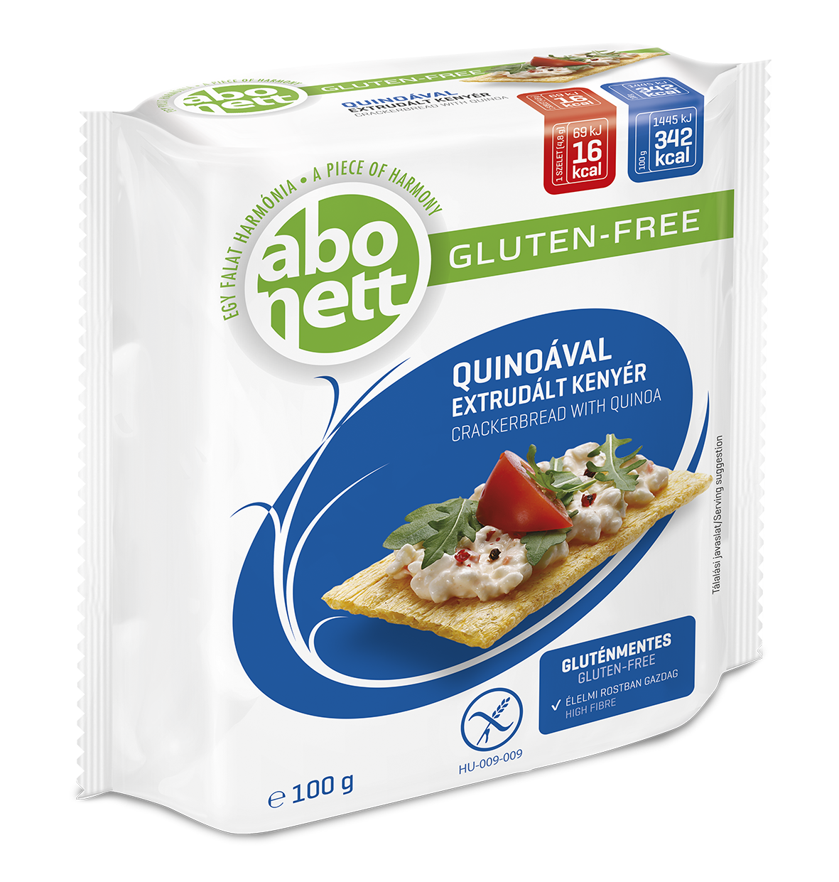 Abonett bezlepkový extrudovaný chlieb s quinoou 100 g - 59051