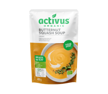 Activus bio vegánske varné rúrky s krémovou omáčkou 400 g