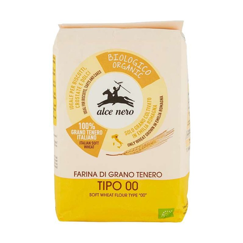 Alce Nero Bio Múka z Mäkkej Pšenice Typ 00 1000 g - 86766