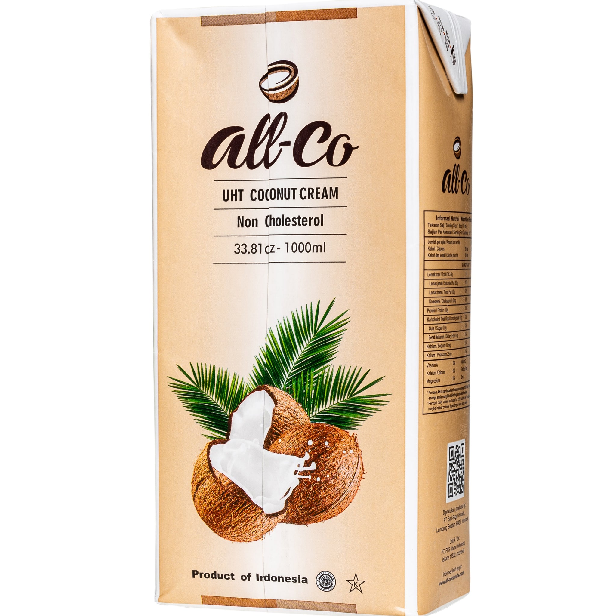 All-co Kokosová smotana 1l - 84127