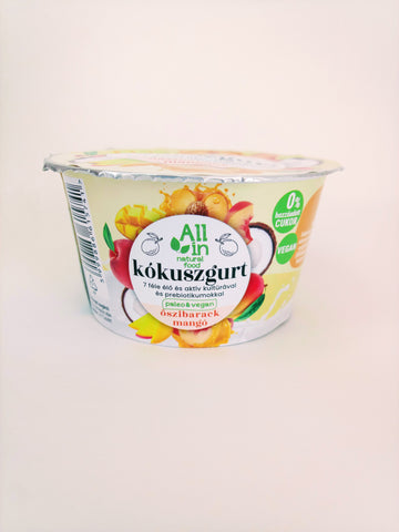 All in coconutzgurt živo kvitnúce korenie & mango 150 g