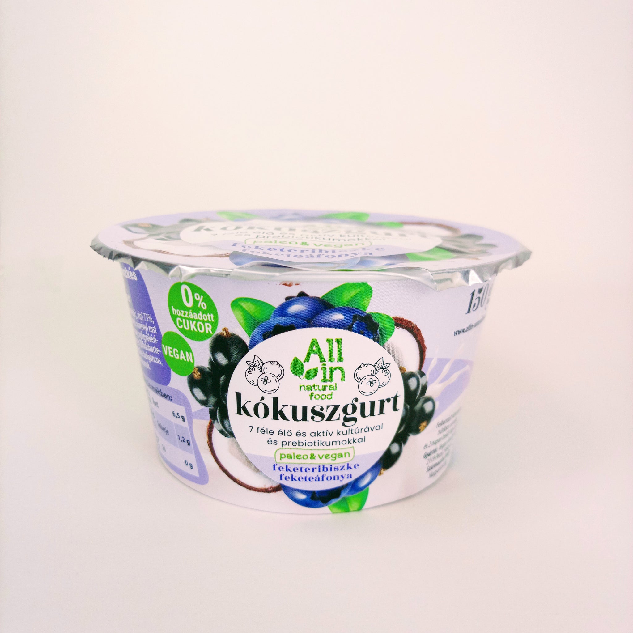 All in kokosová šunka čierna brusnica & čierna brusnica 150 g