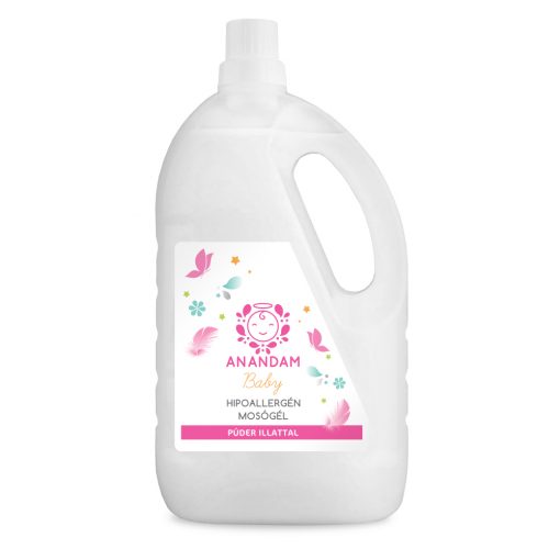 Anandam Baby Hipoalergénny prací gél s vôňou púdru 3000 ml - 93704