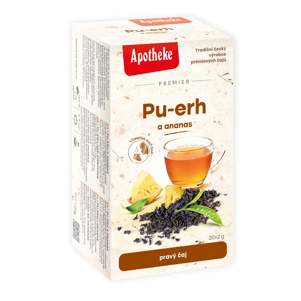 Apotheke Pu-erh a ananásový čaj 36 g - 18798