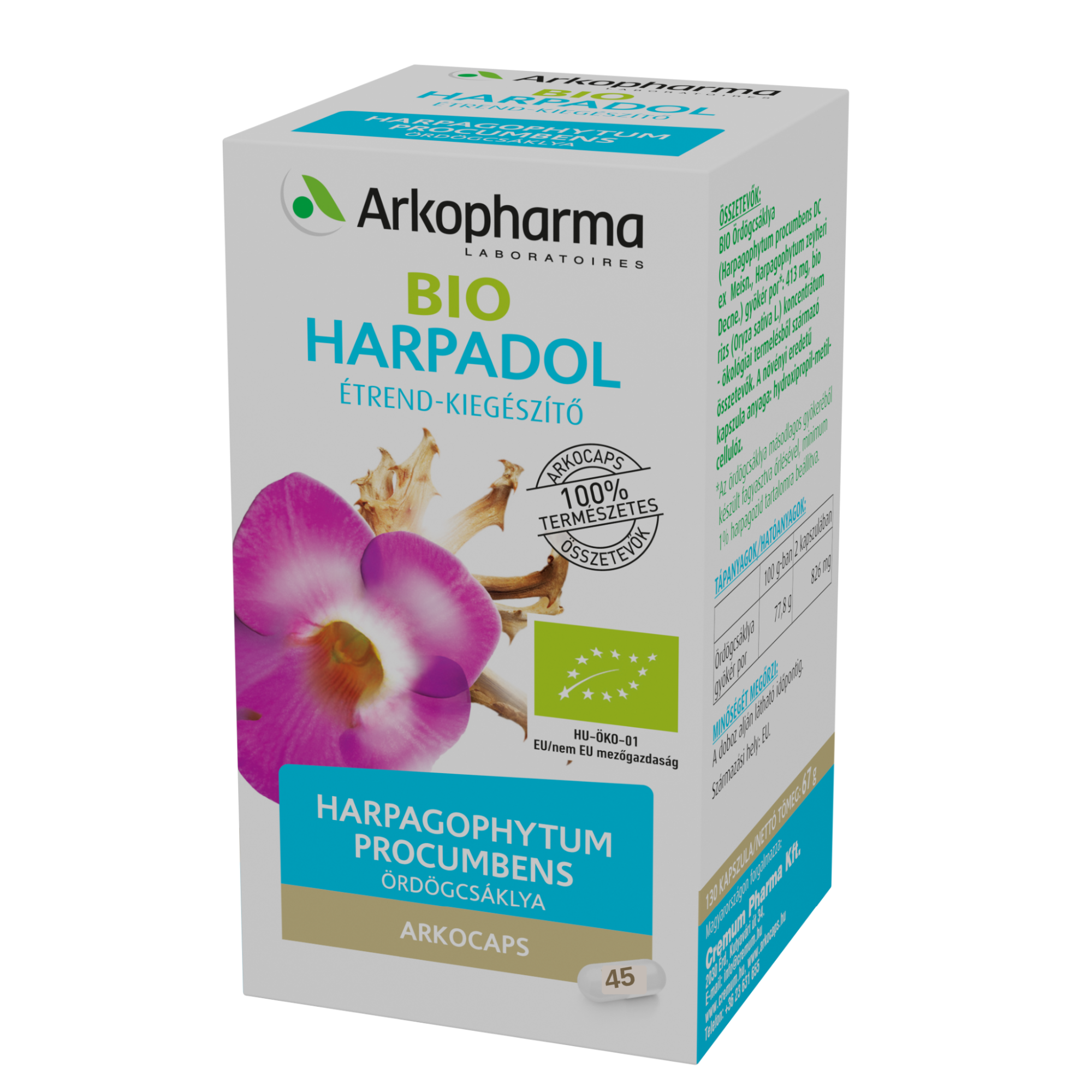 Arkocaps bio harpadol kapsule 45 kusov