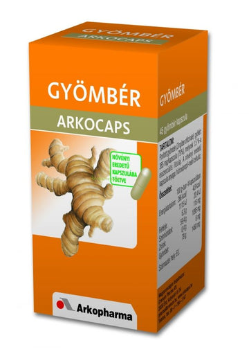 Arkocaps zázvorové kapsuly 40 kusov