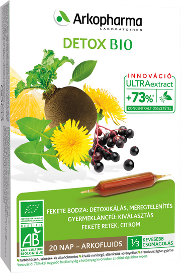 Arkopharma Détox ampulky 20 x 15 ml - 84979
