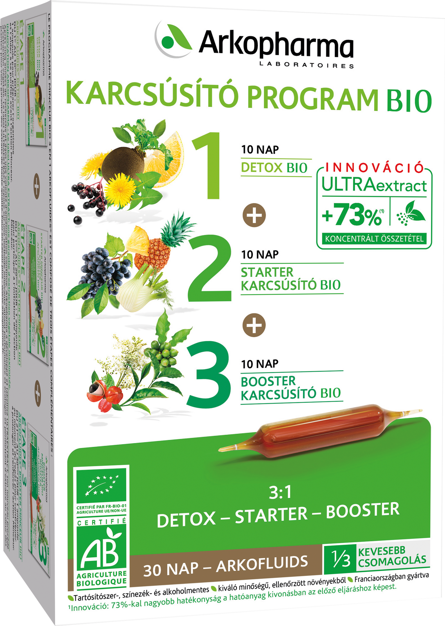 Arkopharma Arkofluides Organic Slimming Program 300 ml - 84983