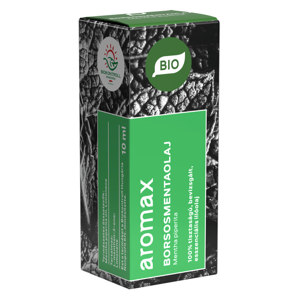 Aromax Bio Borsosmenta Esszencia - A hűsítő energia 10 ml - 91083