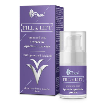 AVA Fill & Lift spevňujúci očný krém pre očné viečka 15 ml - 96287