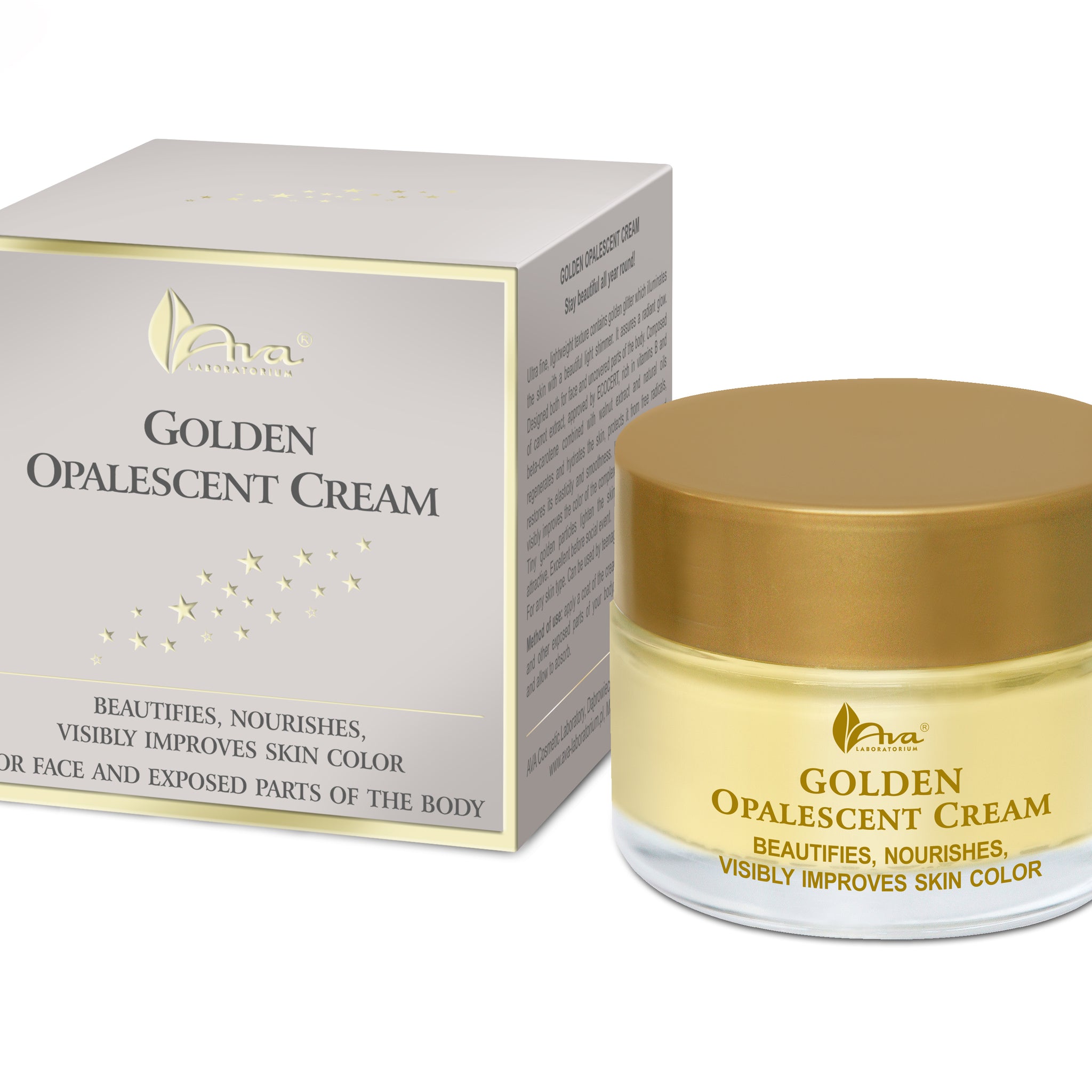 AVA Zlatý rozjasňujúci krém 50 ml - 89537