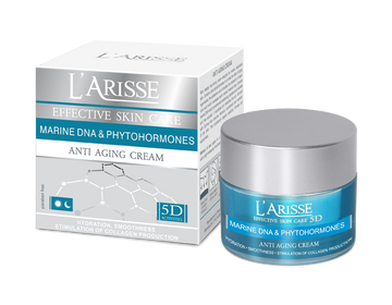 Ava larisse, tvárová krém s kolagénovým a kožným účinkom 60+ morská DNA a fytohormóny 50 ml