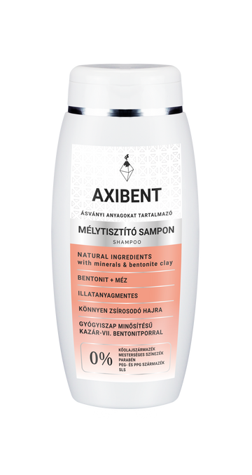 Axibent hĺbkovo čistiaci šampón pre mastné vlasy 200 ml - 82533