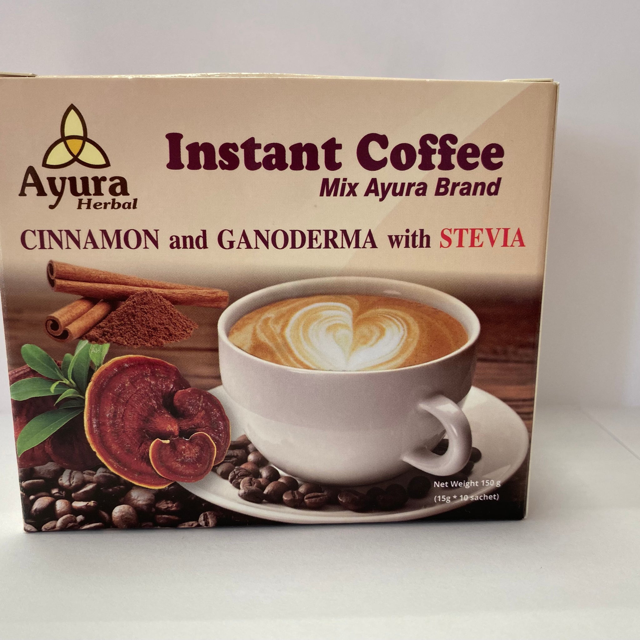 Ayura herbal instant cappuccino s kvetinami 150 g