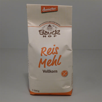 Bauck Hof bio bezlepková celozrnná ryžová múka 500 g - 33010