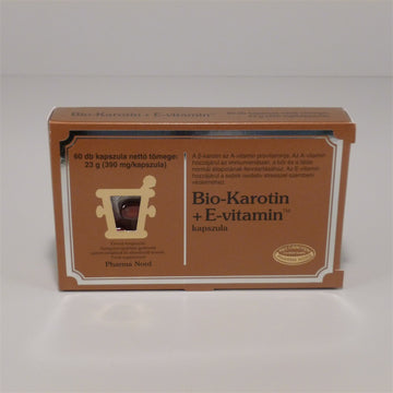 Pharma Nord ActiveComplex Karotén + E 60 kapsúl - 19947