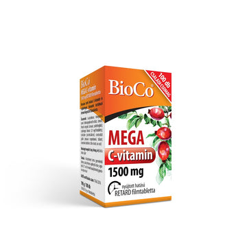 Bioco mega vitamín C 1500 mg retardované filmové tablety 100 g