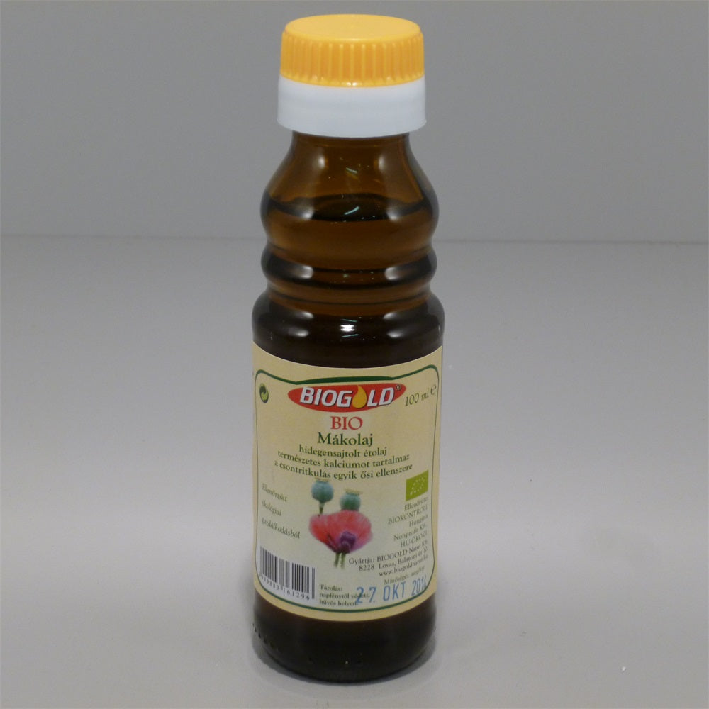 Biogold bio mákolaj 100 ml - 21662