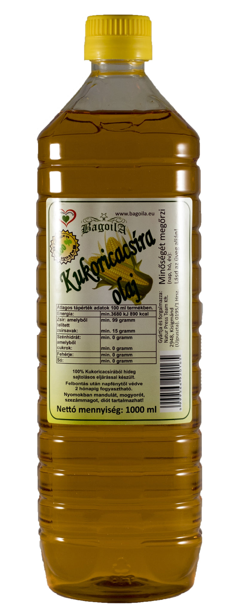 Olej z kukuričného oleja Bagoila 1000 ml