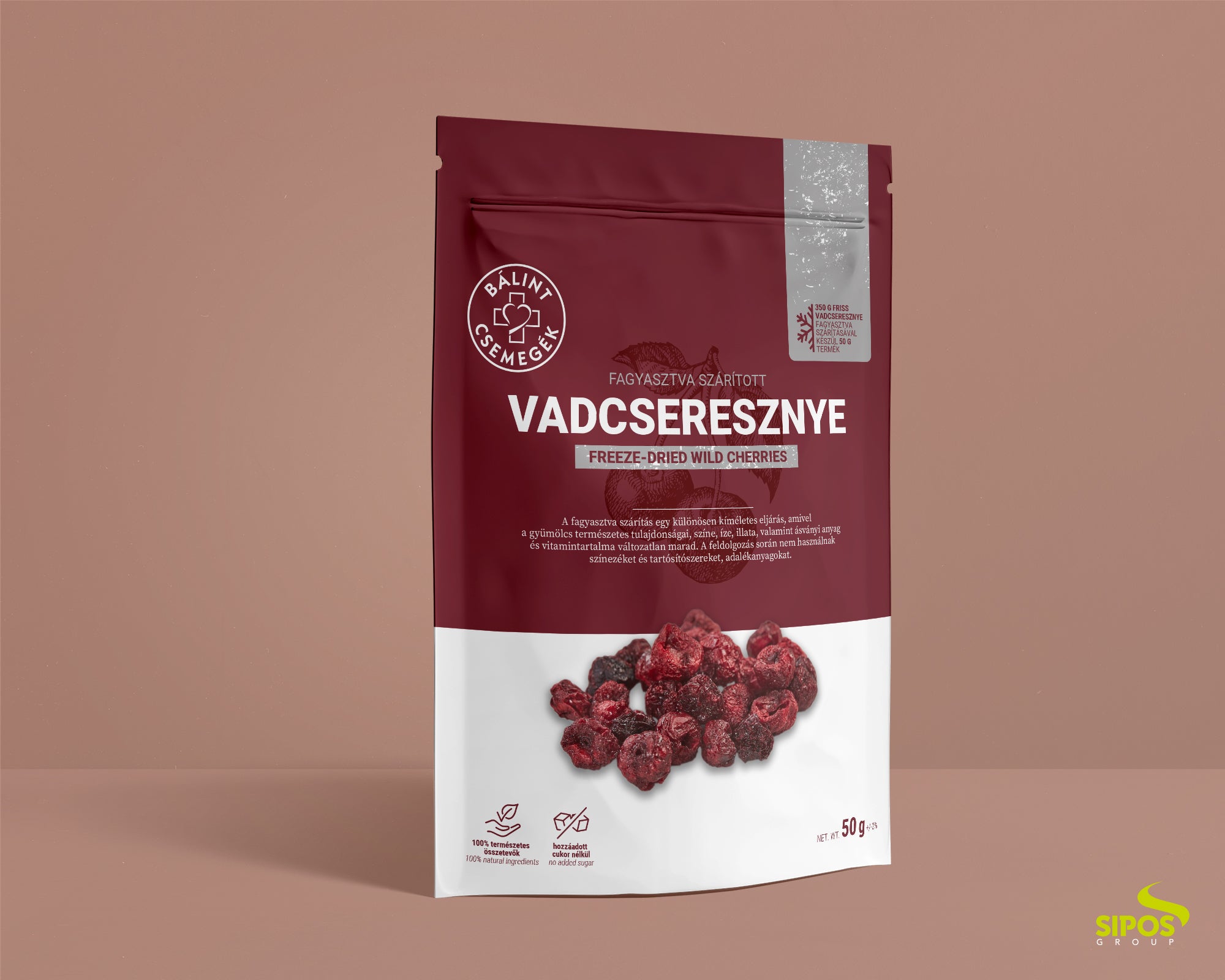Chlieb veľryby mrazené sušené čerešne 50 g