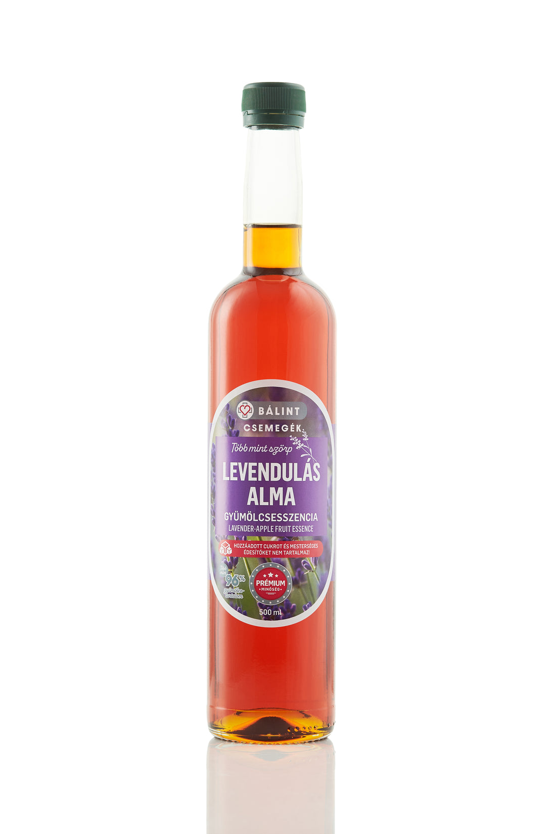 Balintové kvapky liečivý jablkový sirup pannonhalmi s levanduľovou párou 500 ml