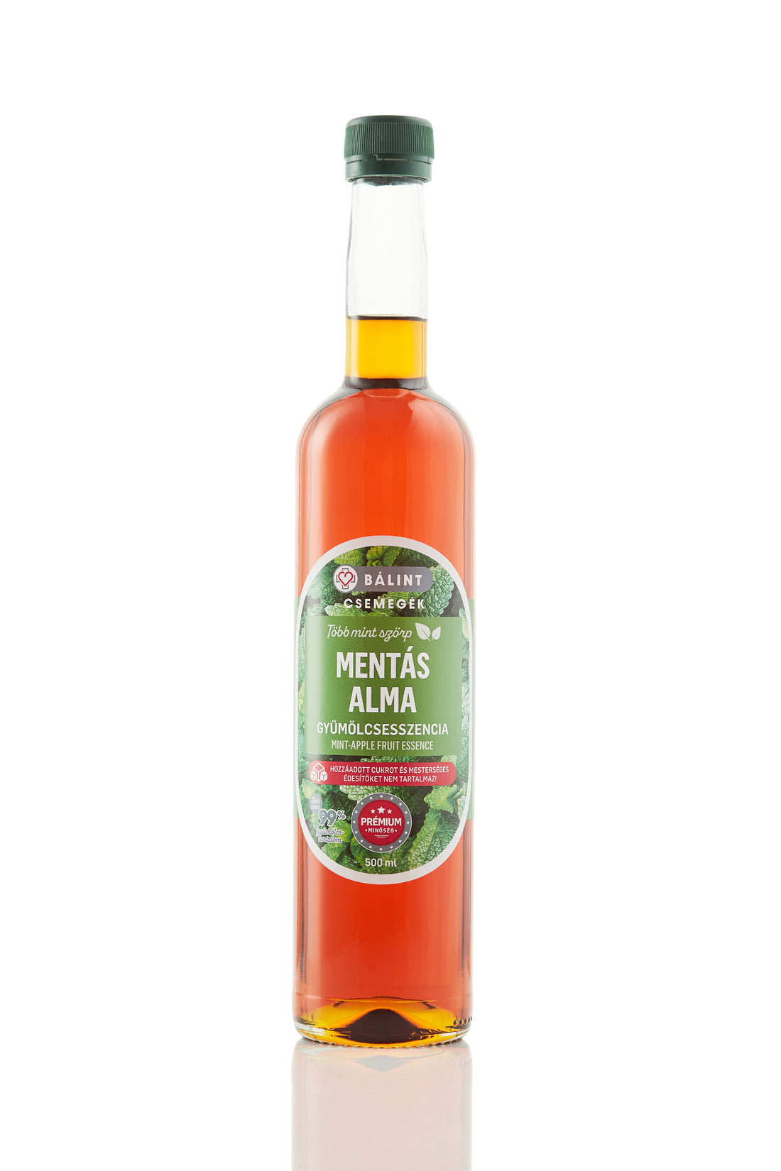 Balintové kvapky liečivý jablkový sirup pannonhalmi s mentálovou omáčkou 500 ml