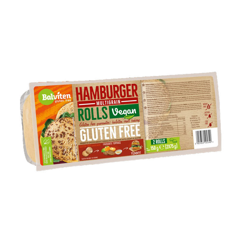 Balviten bezgluténový vegánsky hamburger buci s množstvom semien 2x75g 150 g