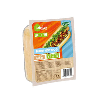 Balviten bezgluténový vegánsky hotdog výli 4x65g 260g