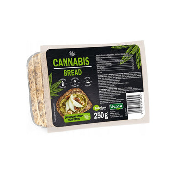 Balviten bezgluténový vegánsky plnotučný chlieb z konopných semien 250 g
