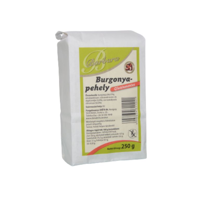 Barbara bezlepkové zemiakové vločky 250 g - 52975