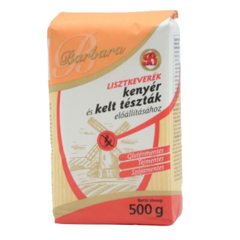 Barbara bezlepková múčna zmes na chlieb a kysnuté cestá 1000 g - 13444